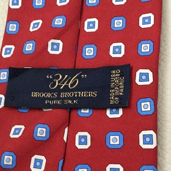 Men’s Red Tie - Brooks Brothers - Picture 3 of 5